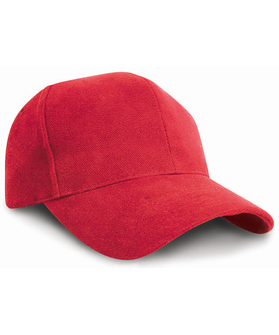 Gorra de algodn pesado estilo profesional | Rojo