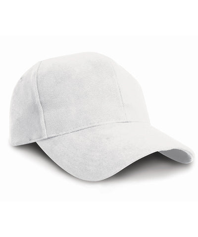 Gorra de algodn pesado estilo profesional | Blanco