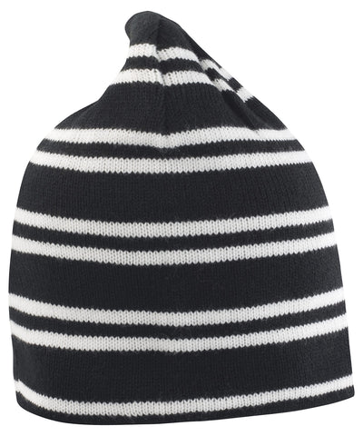 Gorro reversible de equipo | Negro/Blanco/Negro