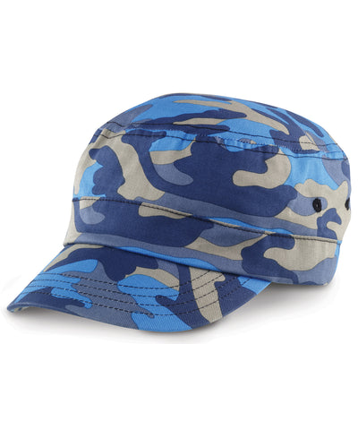Urban Camo Cap | Indigo-Tarnung