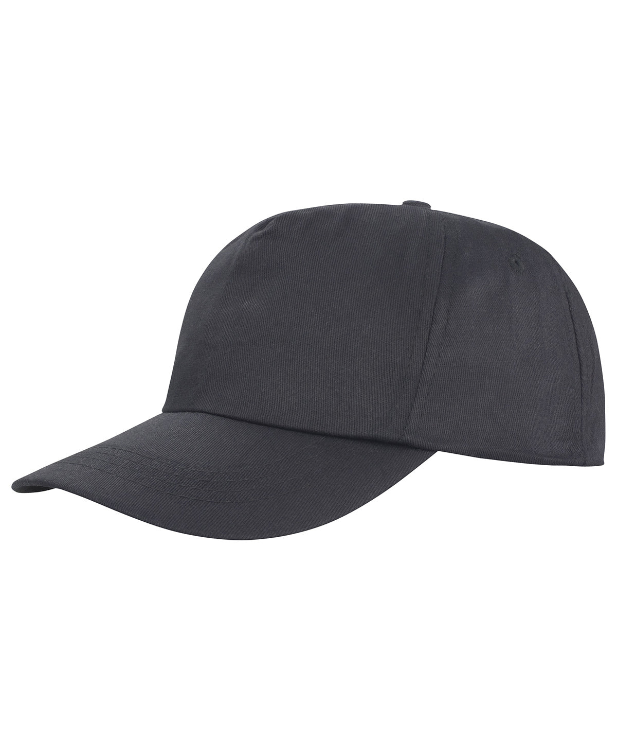 Gorra de impresin de 5 paneles Houston | Negro
