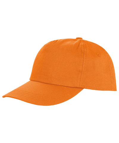 Gorra de impresin de 5 paneles Houston | Naranja