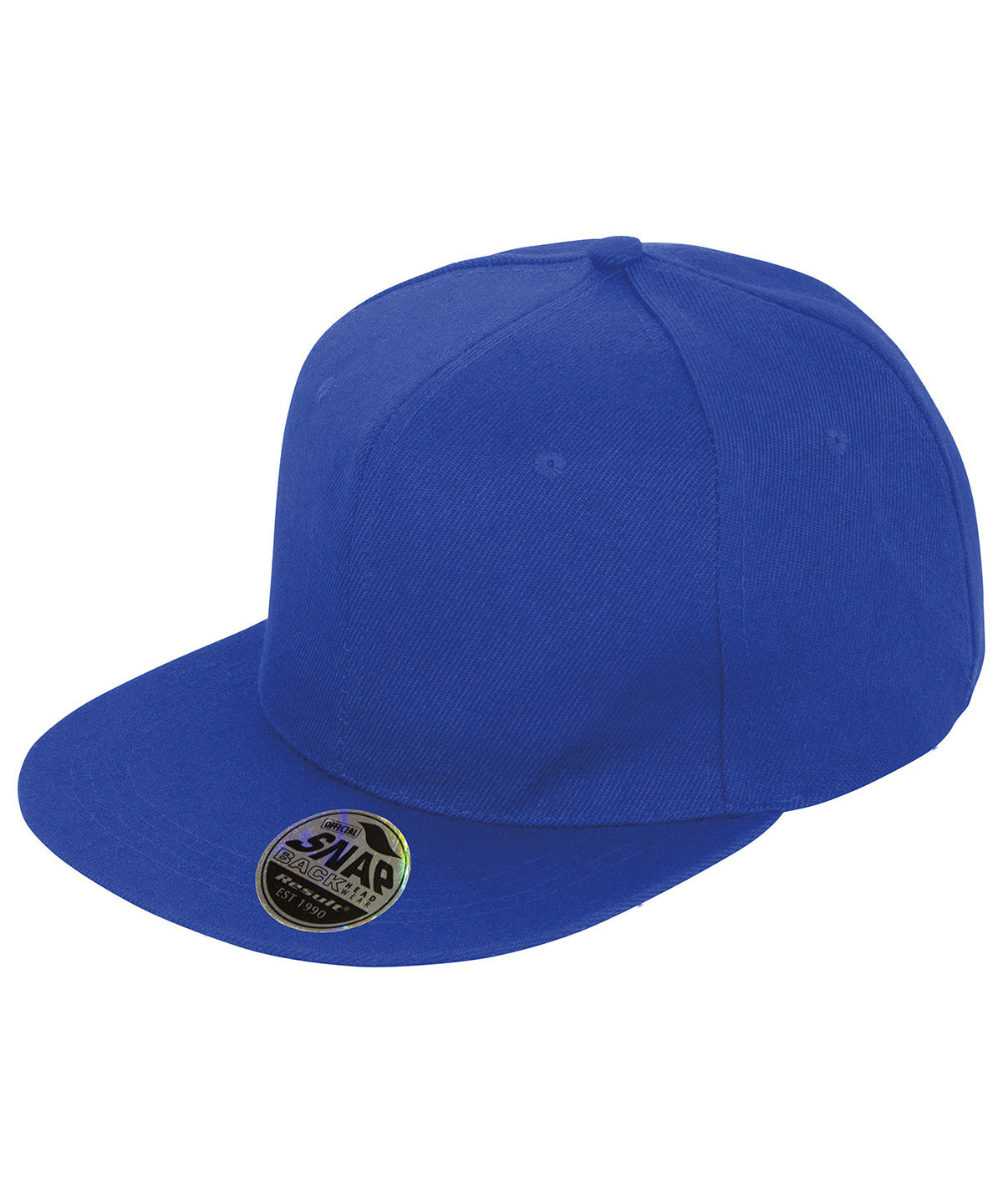Original Bronx Flat Brim Snapback Cap | Saphirblau