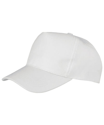 Boston junior 65/35 polycotton cap | Blanco