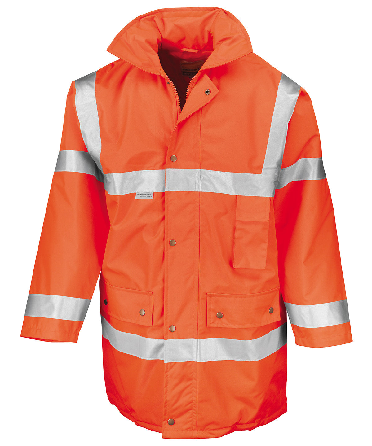 Sicherheitsjacke | Fluoreszierendes Orange
