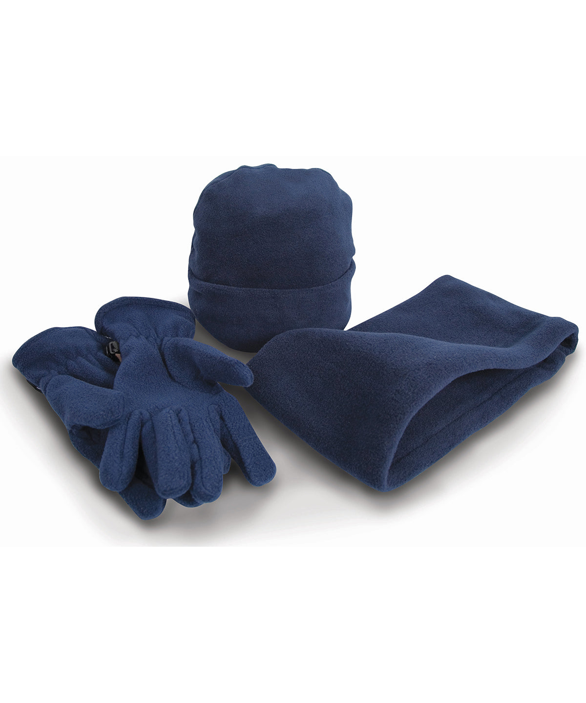 Polartherm Fleece-Zubehörset | Marineblau