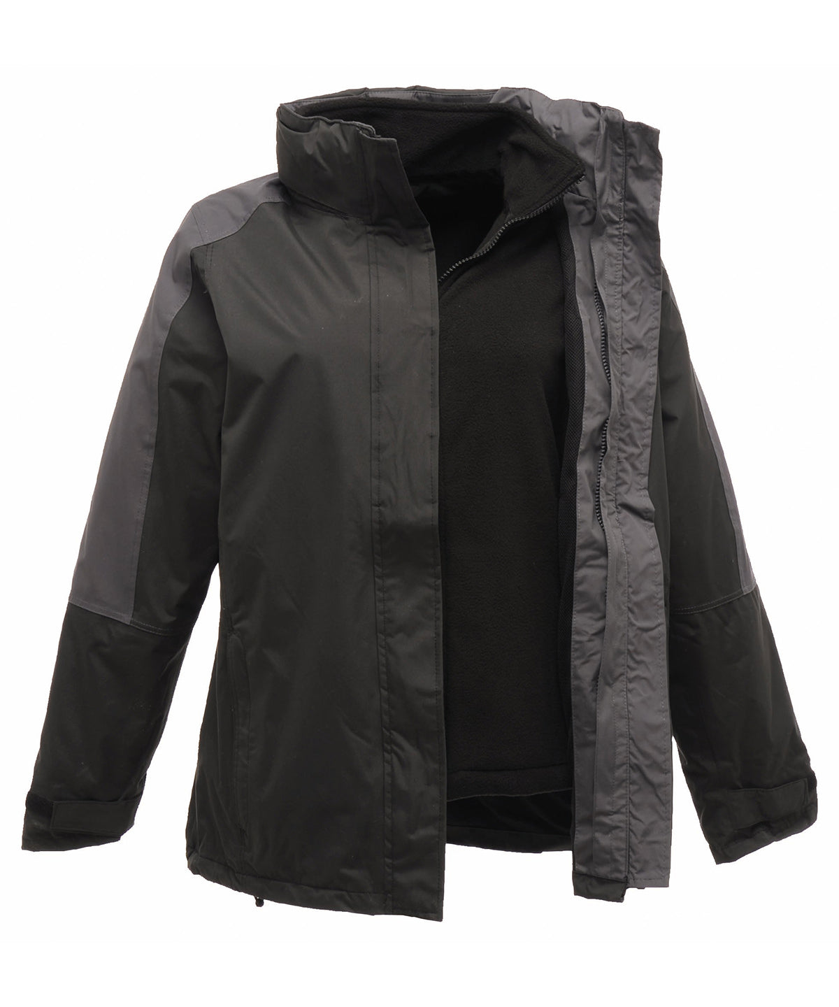 Chaqueta 3 en 1 para mujer Defender III | Negro/Gris Foca
