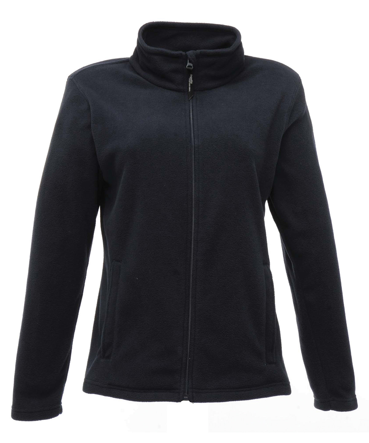 Damen Mikrofaser-Fleece mit Reißverschluss | Tiefes Marineblau
