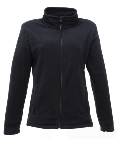 Damen Mikrofaser-Fleece mit Reißverschluss | Tiefes Marineblau