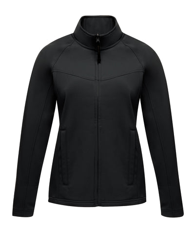 Uproar Damen Softshelljacke | Ganz Schwarz