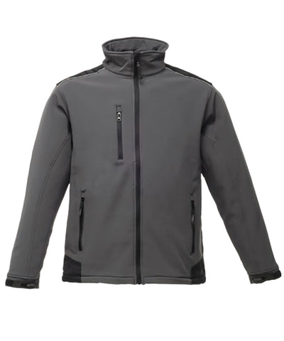 Ropa de trabajo softshell Sandstorm | Gris Foca/Negro