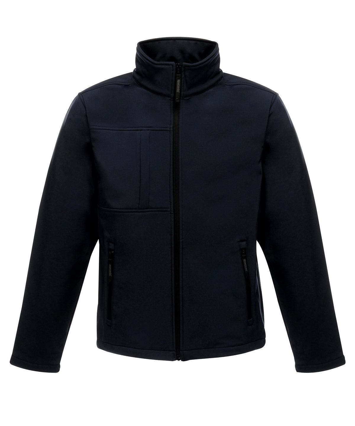 Octagon II Softshelljacke mit bedruckbarer 3-Lagen-Membran | Schwarz Slido