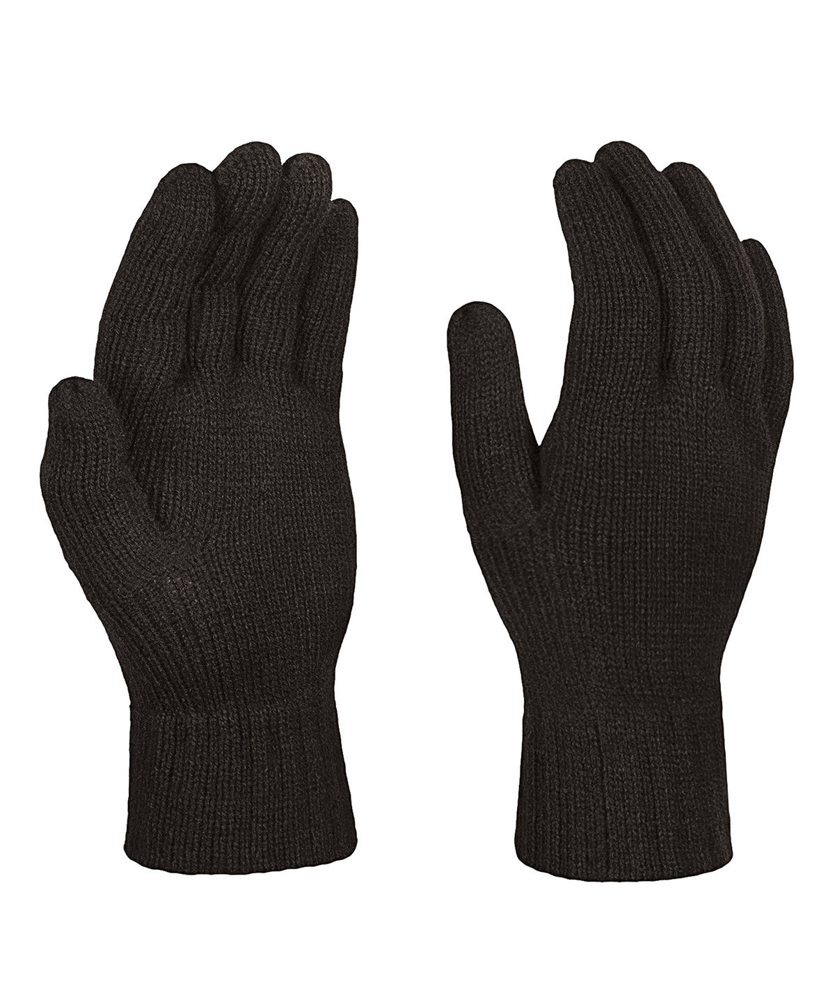 Guantes de punto | Negro