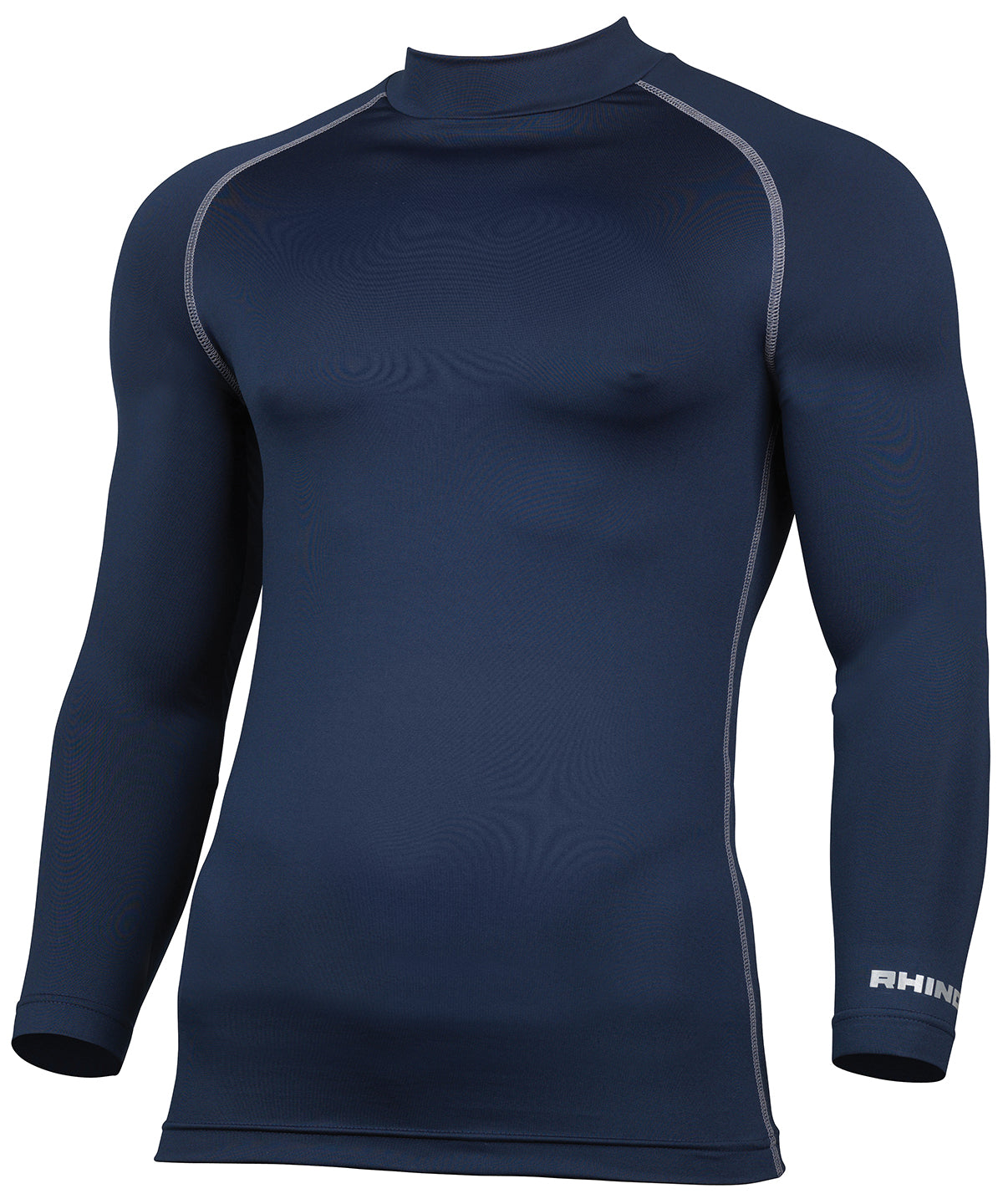 Rhino Langarm-Baselayer | Marineblau