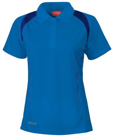 Polo de equipo para mujer Spiro | Azul Real/Marino