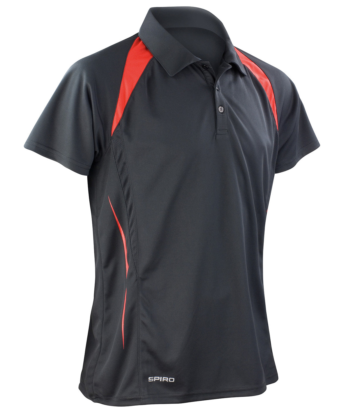 Polo Spiro Team Spirit | Negro/Rojo