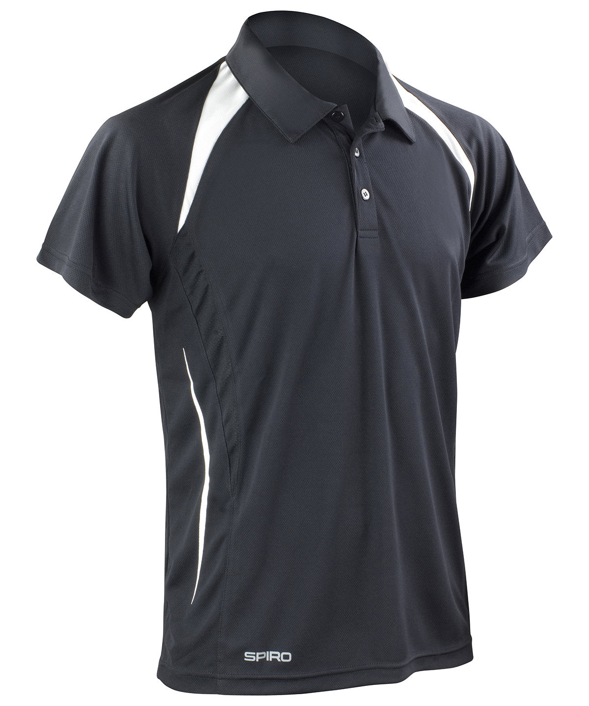 Polo Spiro Team Spirit | Negro/Blanco