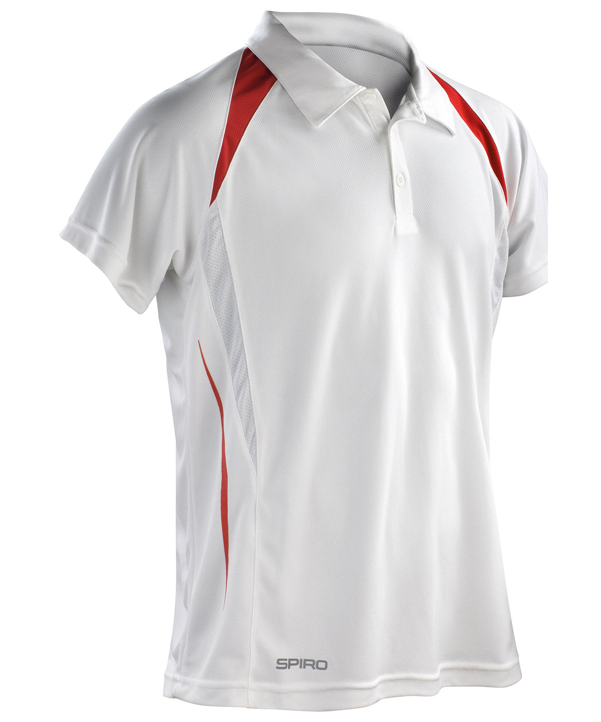 Polo Spiro Team Spirit | Blanco/Rojo