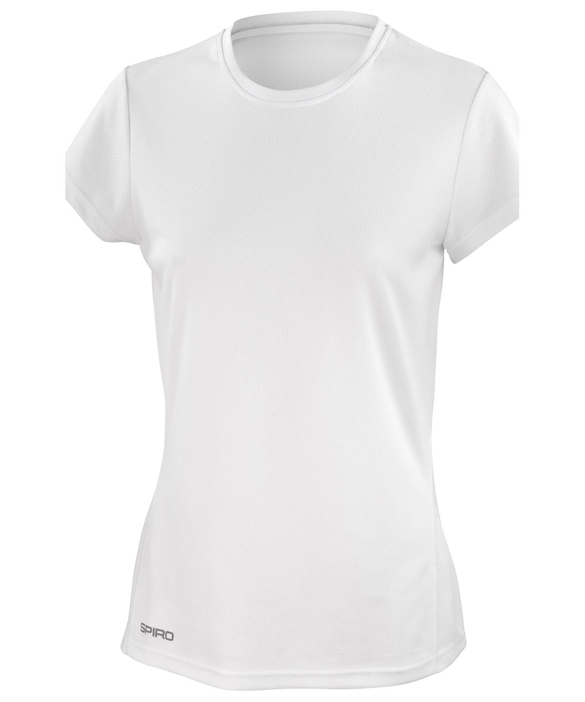 Camiseta de manga corta de secado rpido para mujer Spiro | Blanco