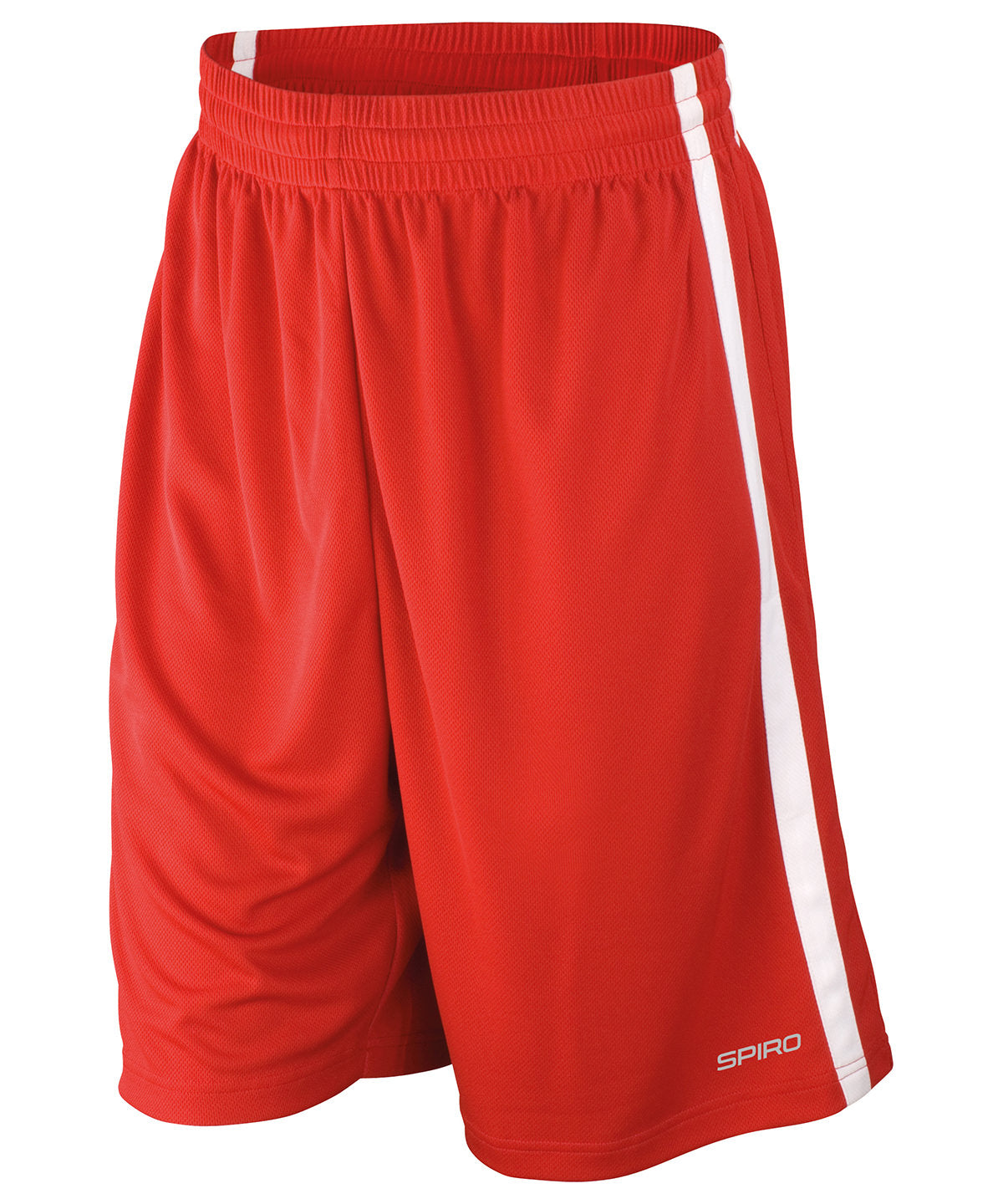 Pantalones cortos de baloncesto de secado rpido | Rouge/Blanco