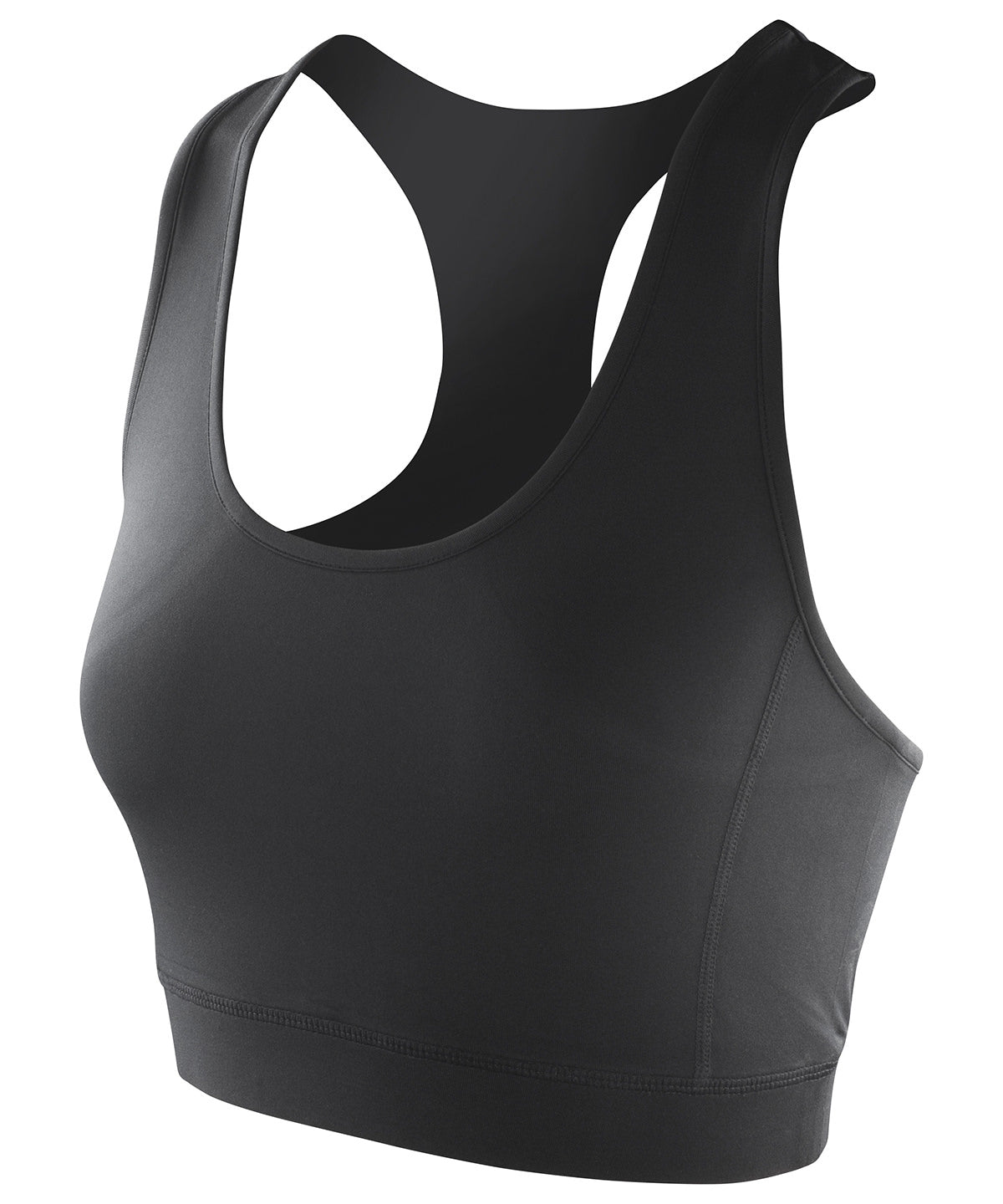 Top corto Softex® | Negro