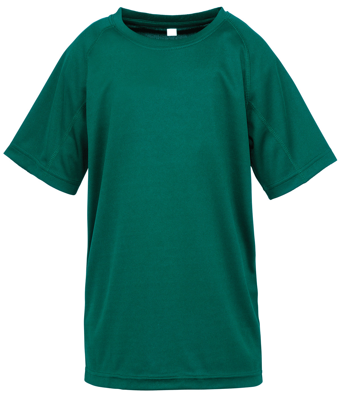 Camiseta Junior de rendimiento Aircool | Verde Botella