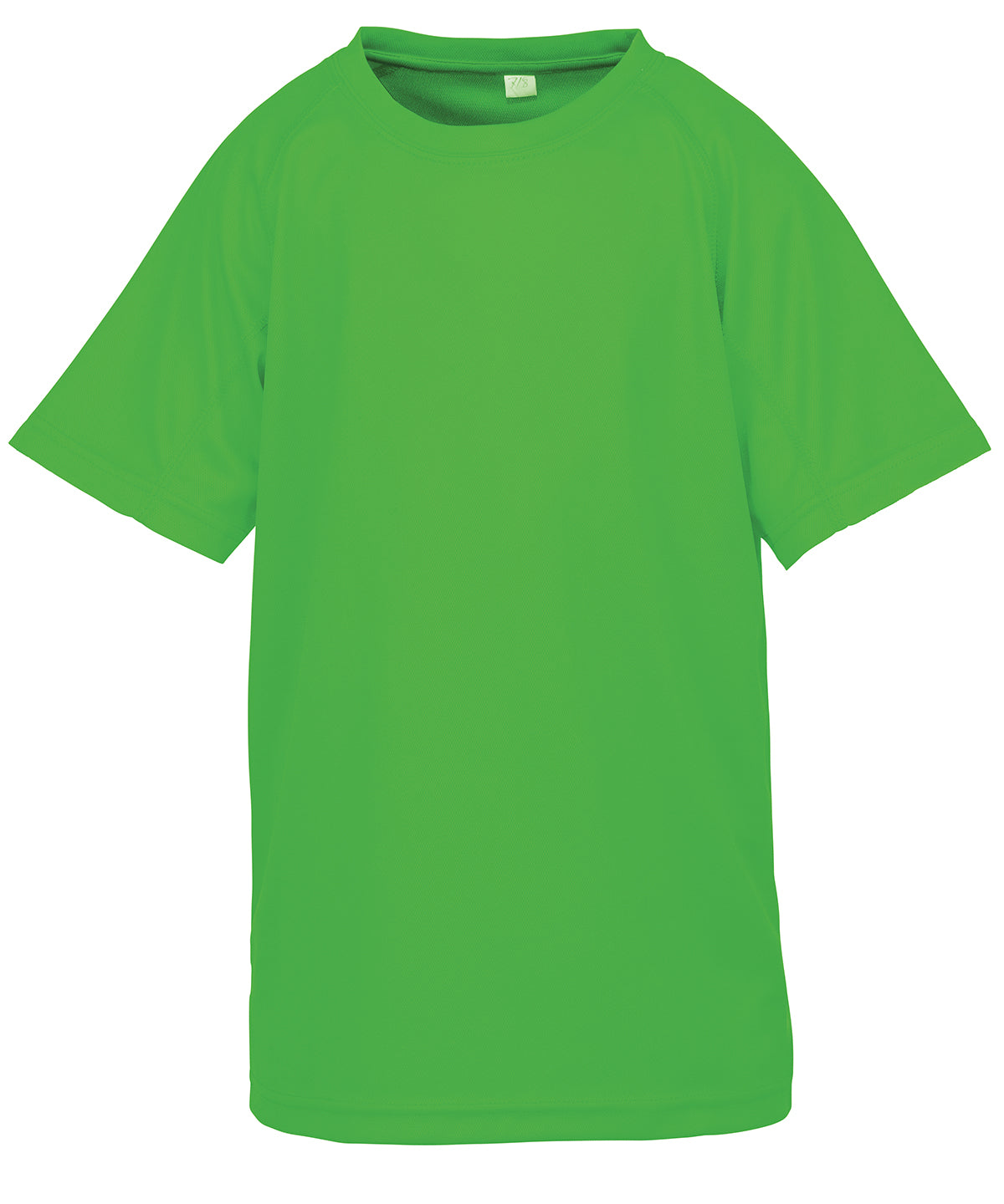 Camiseta Junior de rendimiento Aircool | Verde Fluorescente