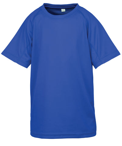 Camiseta Junior de rendimiento Aircool | Azul Real