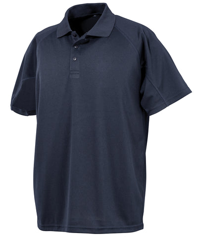 Camiseta de polo Performance Aircool | Azul Marino - Azul Marino Claro