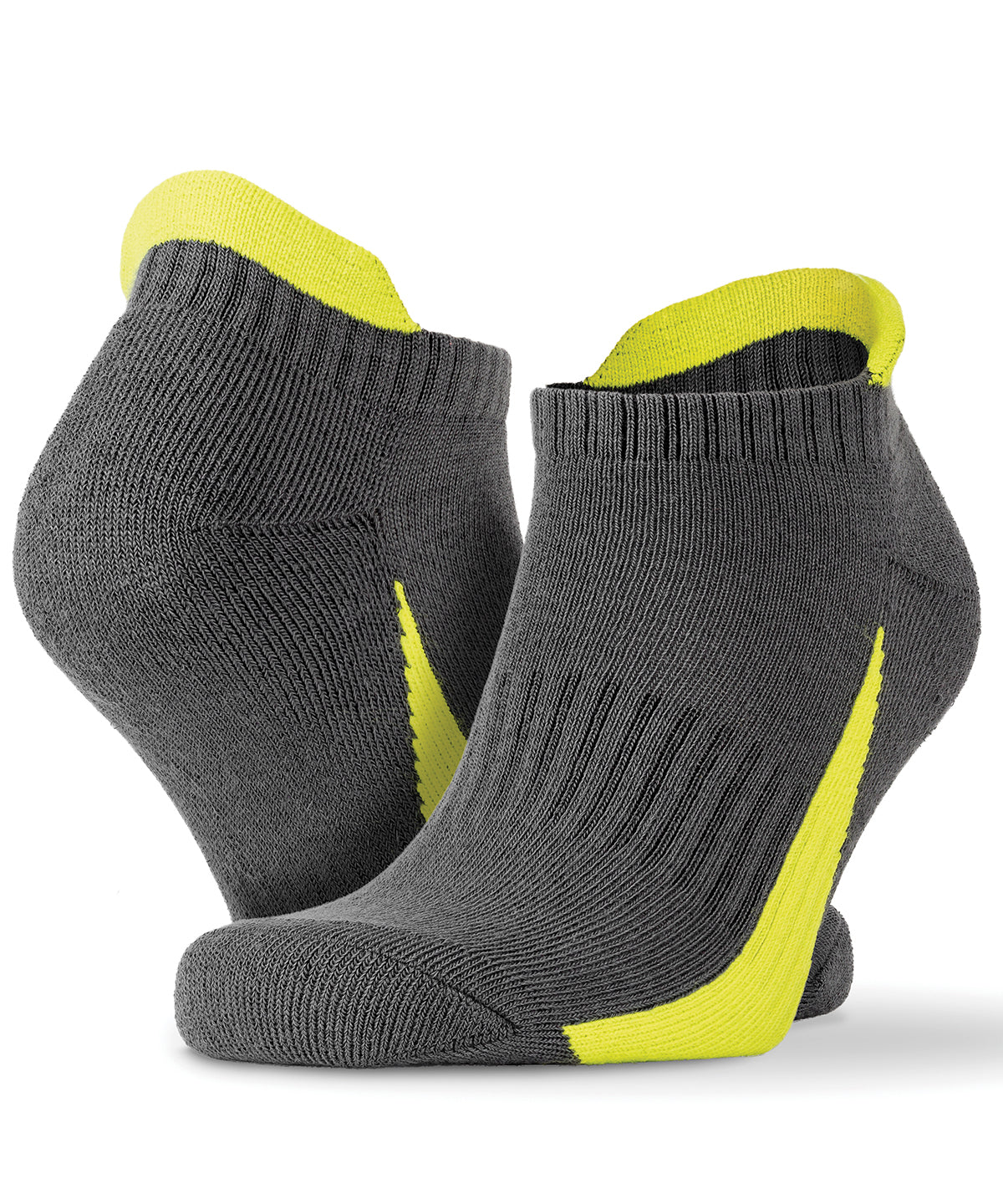 Calcetines deportivos para zapatillas pack de 3 | Gris/Lima