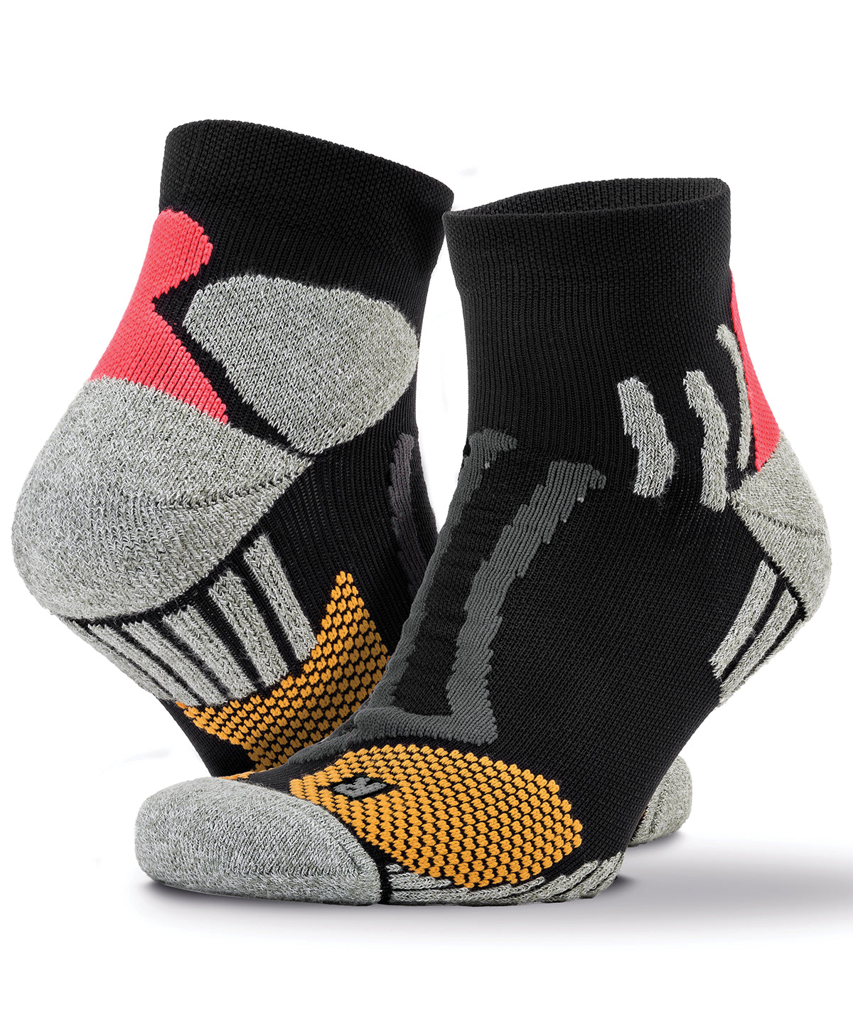 Technische Kompressions-Sportsocken | Schwarz