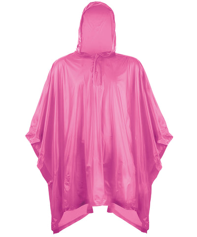 Poncho de plstico para nios | Fucsia