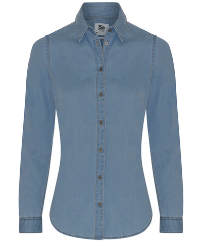 Camisa vaquera Lucy para mujer | Azul Claro