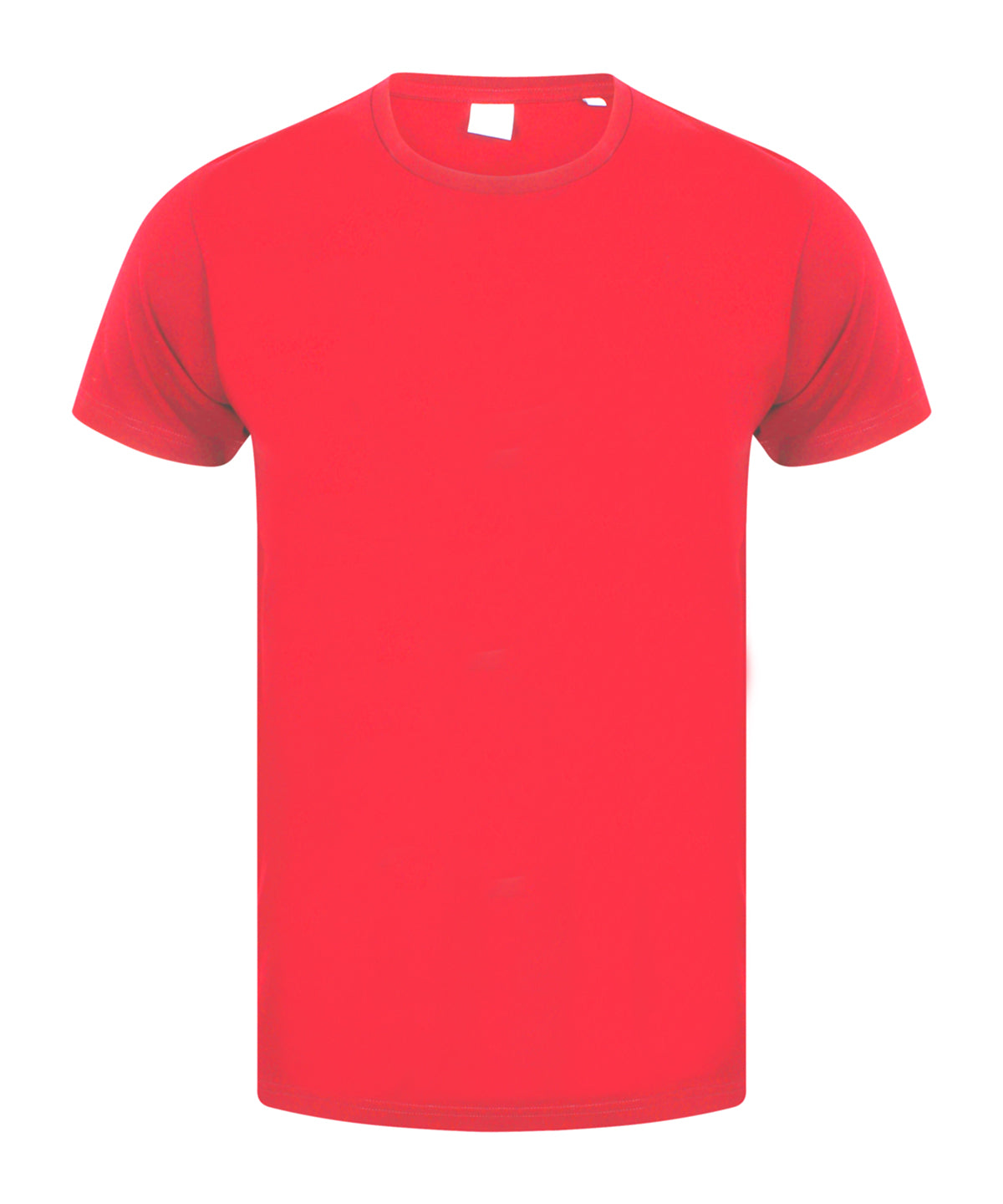 Feel Good Herren Stretch T-Shirt | Leuchtendes Rot