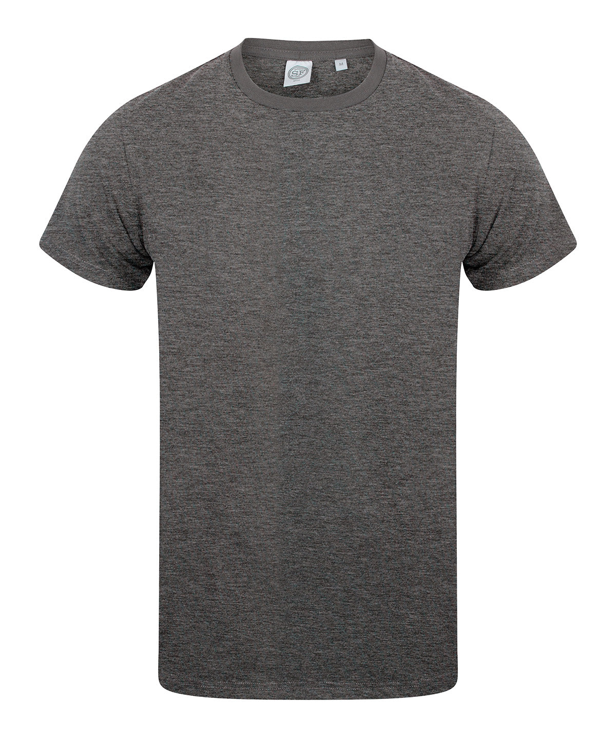 Feel Good Herren Stretch T-Shirt | Grau meliert