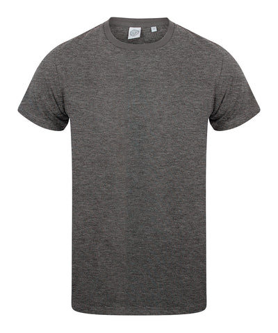 Camiseta elstica para hombres feel good | Gris Jaspeado