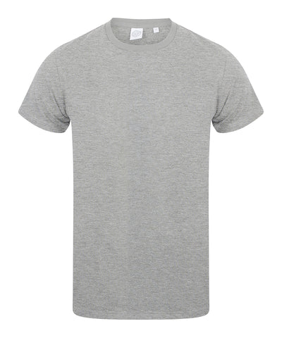 Camiseta elstica para hombres feel good | Gris Oscuro