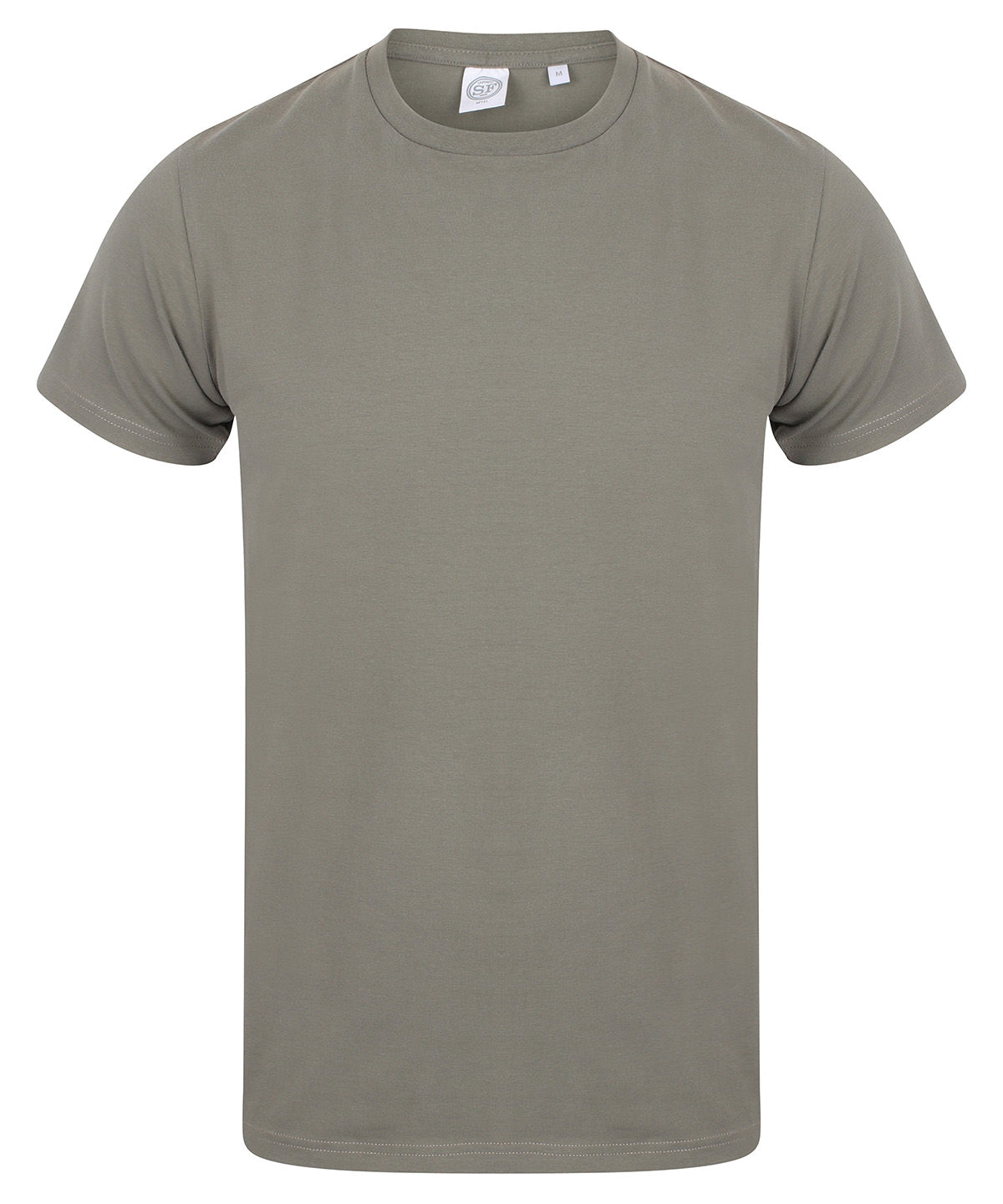 Feel Good Herren Stretch T-Shirt | Khaki
