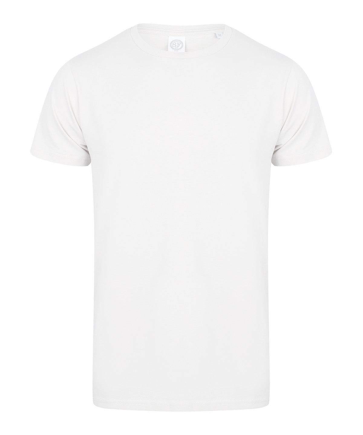 Feel Good Herren Stretch T-Shirt | Weiß