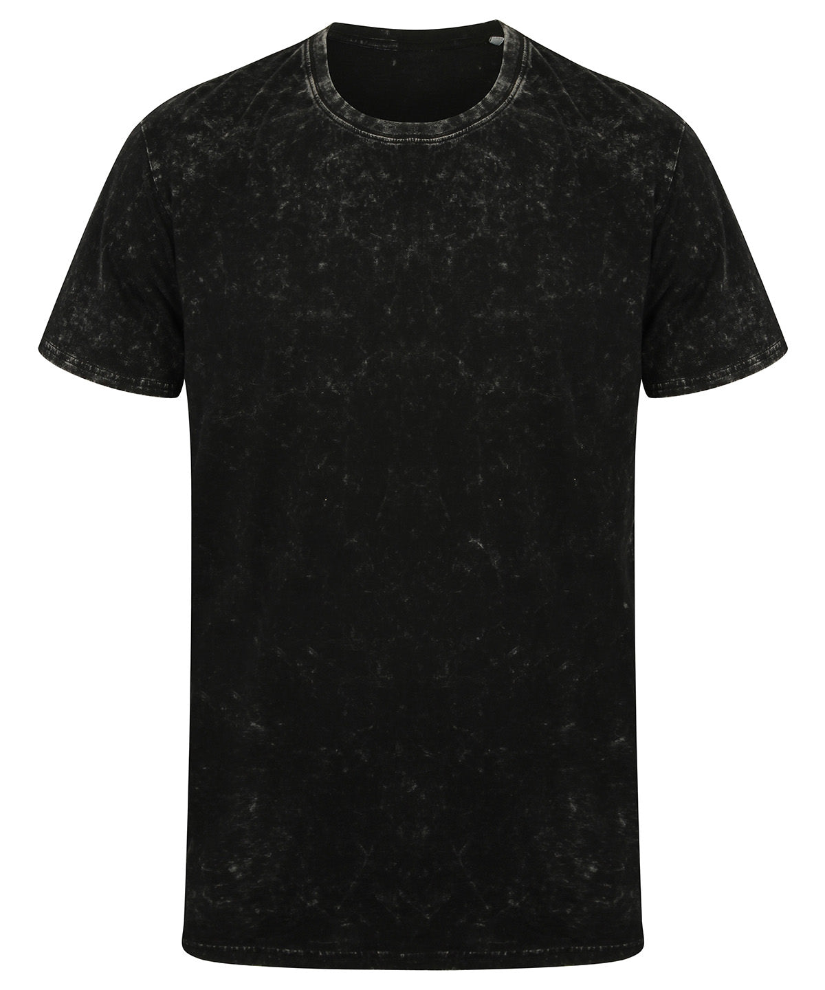 Camiseta de banda lavada unisex | Negro Lavado