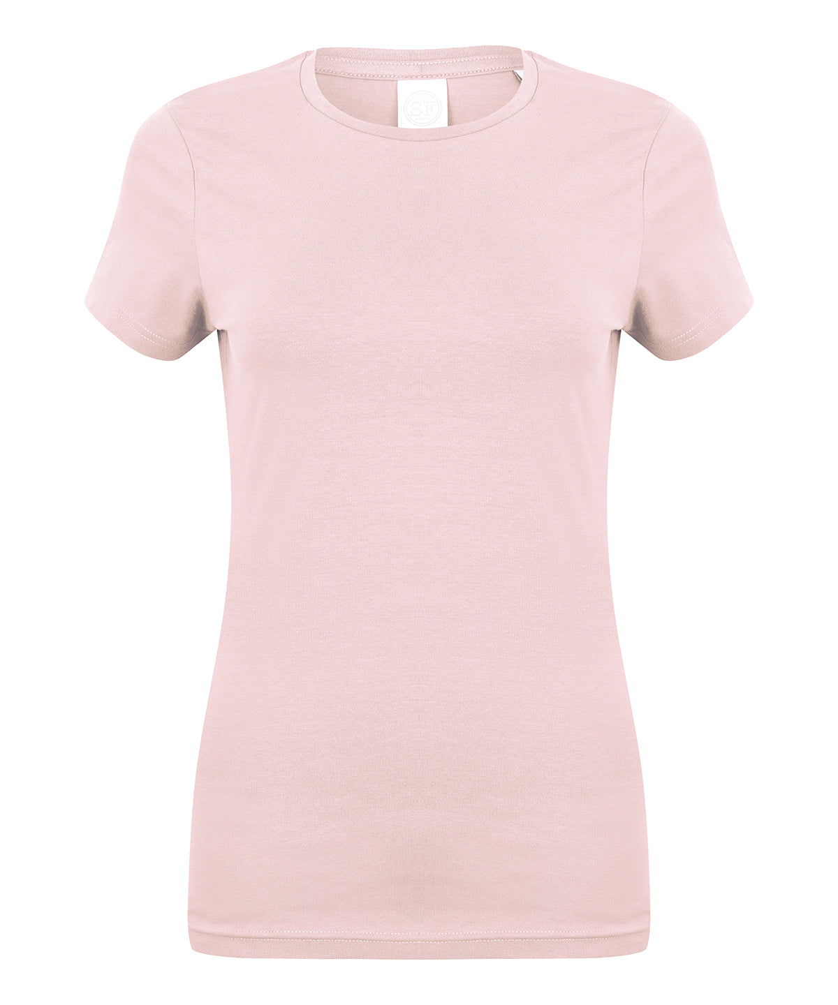 Camiseta elstica para mujer Feel Good | Rosa Claro