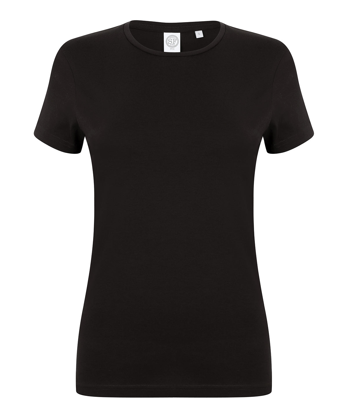 Camiseta elstica para mujer Feel Good | Negra Profunda