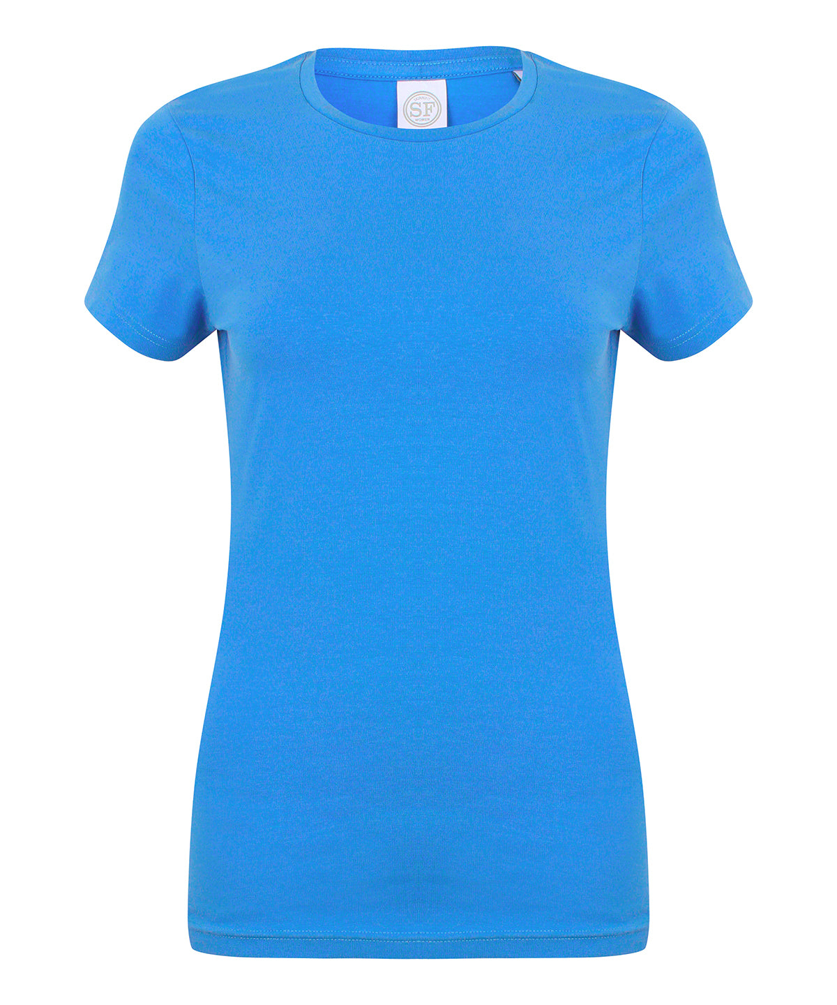 Camiseta elstica para mujer Feel Good | Azul Brezo