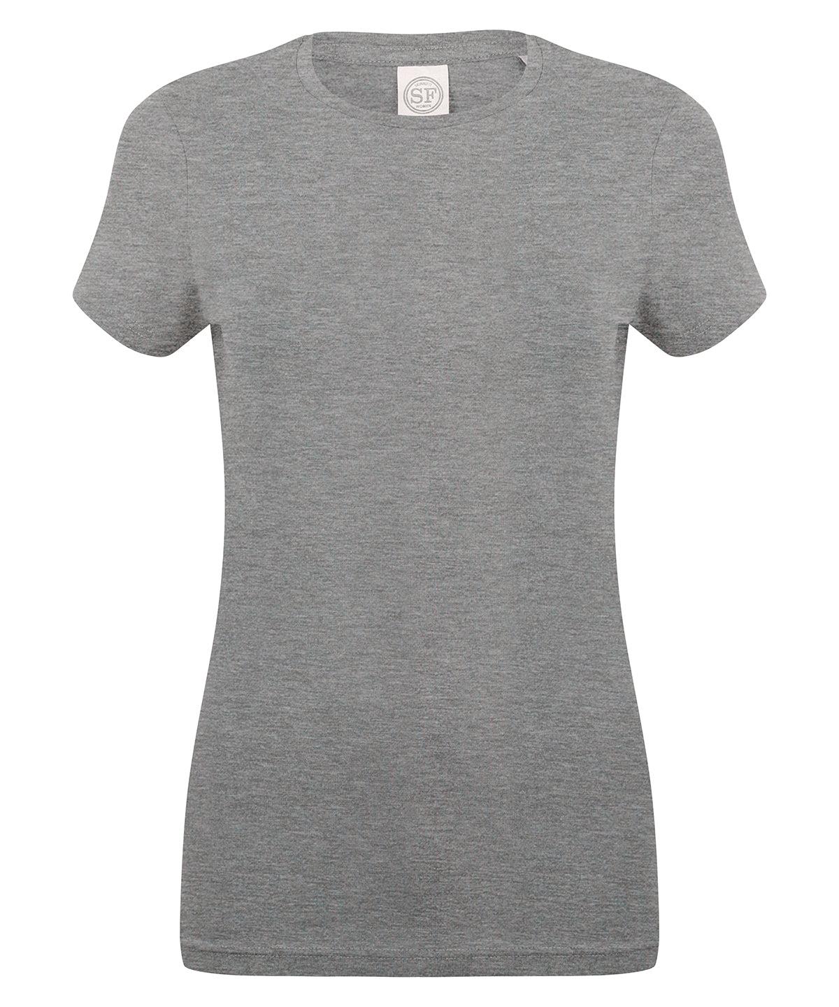 Camiseta elstica para mujer Feel Good | Gris Oscuro