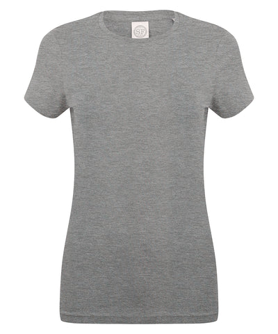 Camiseta elstica para mujer Feel Good | Gris Oscuro