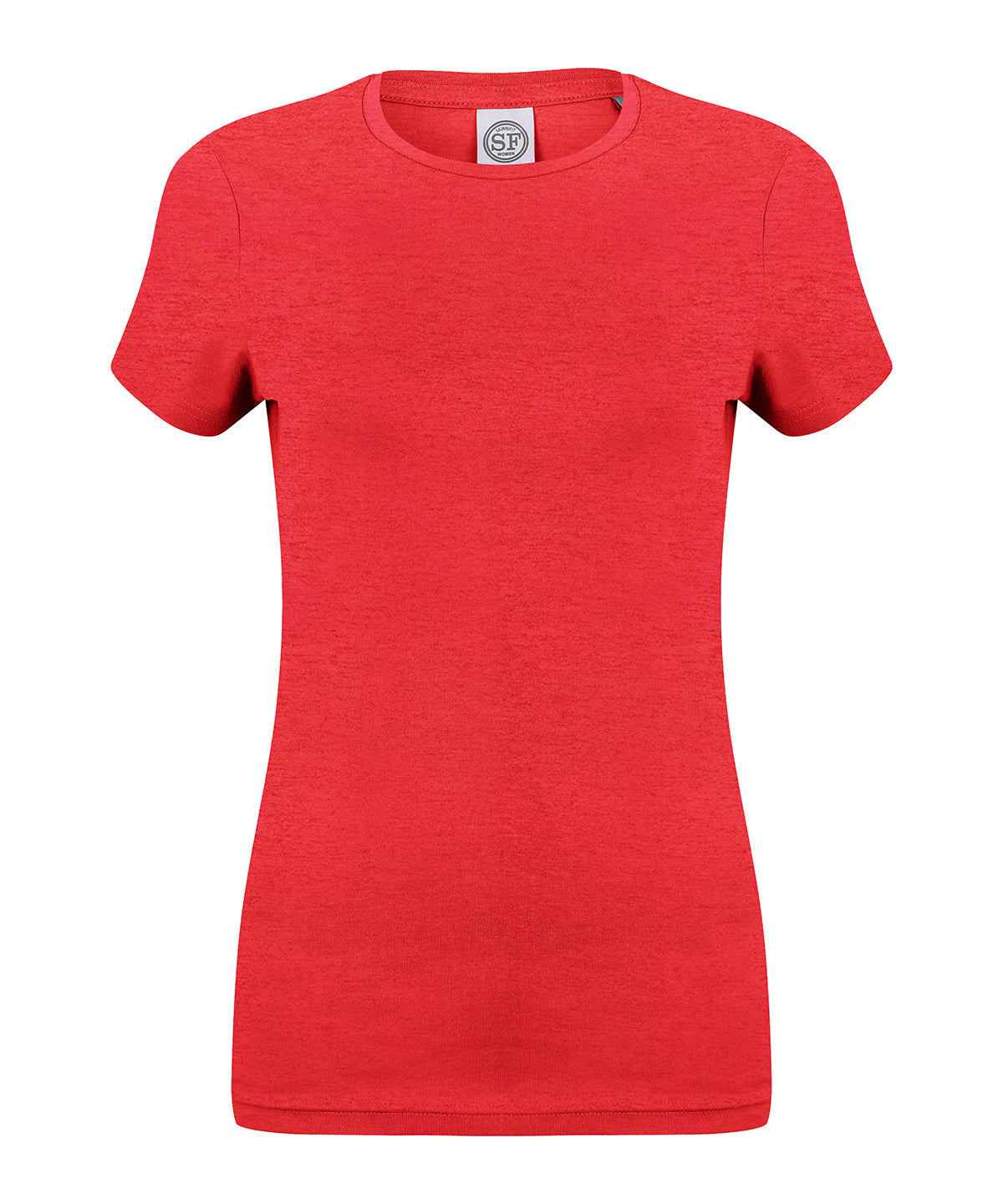 Camiseta elstica para mujer Feel Good | Rojo Brezo