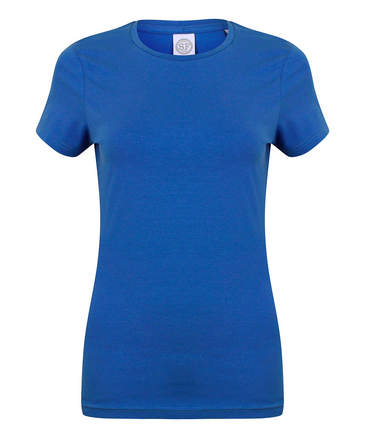 Camiseta elstica para mujer Feel Good | Azul Real
