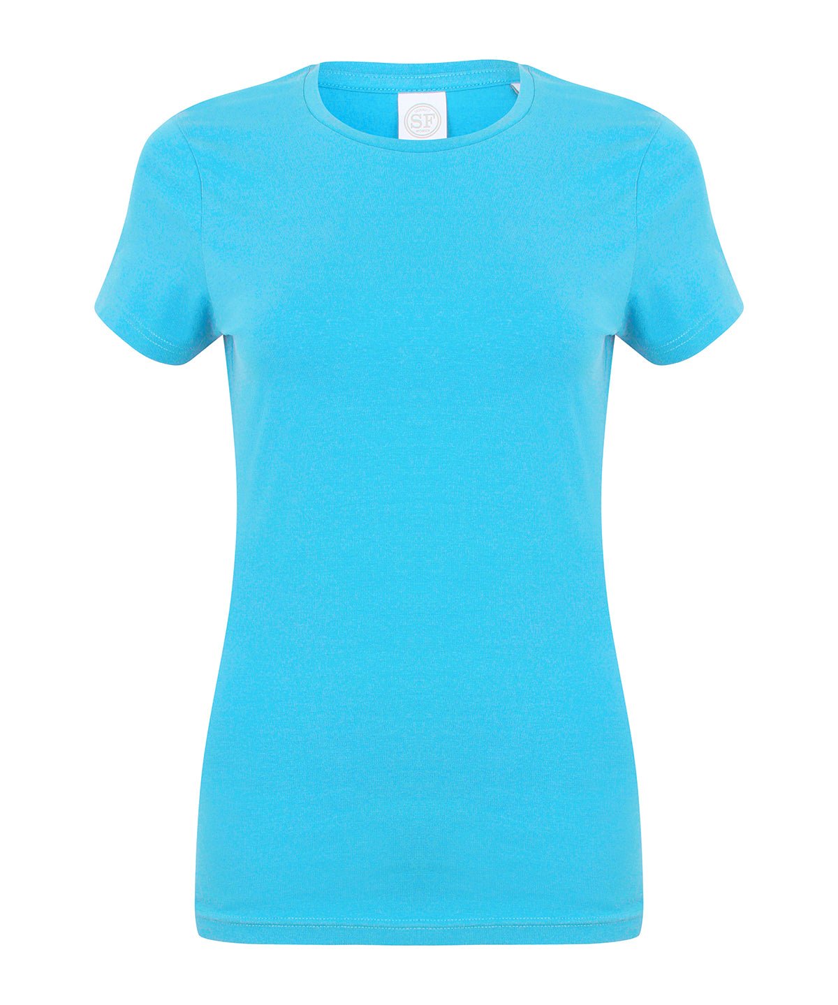 Camiseta elstica para mujer Feel Good | Azul Surf