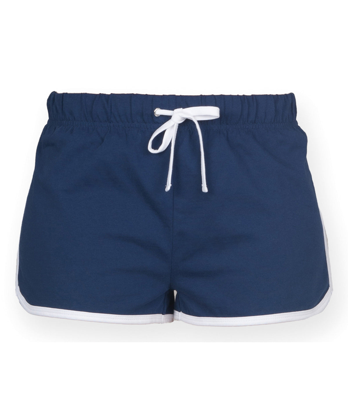 Pantalones cortos retro para nios | Bleu Marin/Blanco