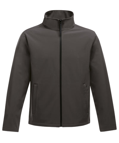 Softshell imprimable Ablaze | Noir/Azul Marino